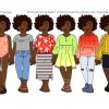Amalie Magnetic Paper Doll