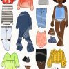Amalie Magnetic Paper Doll - Image 3