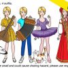 Kristina Magnetic Paper Doll